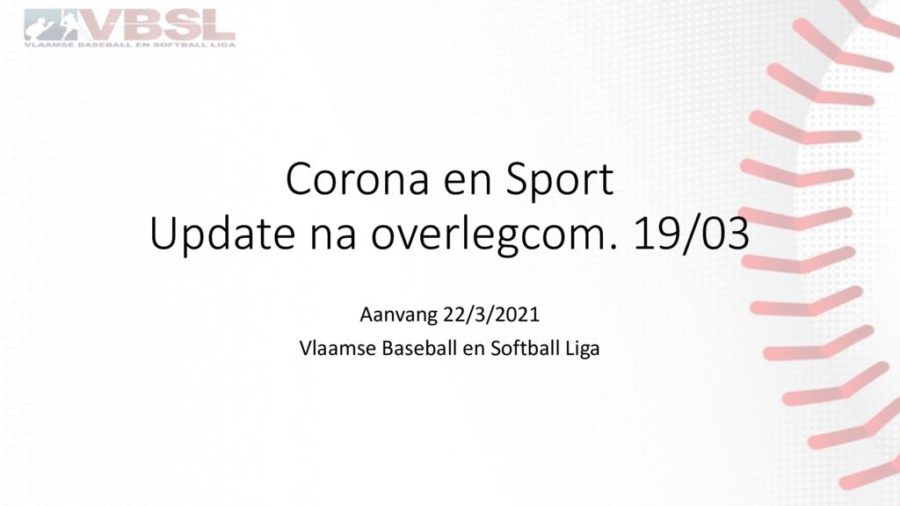 Update Corona 22 maart